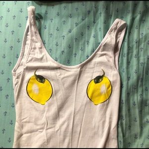 Lemon bodysuit